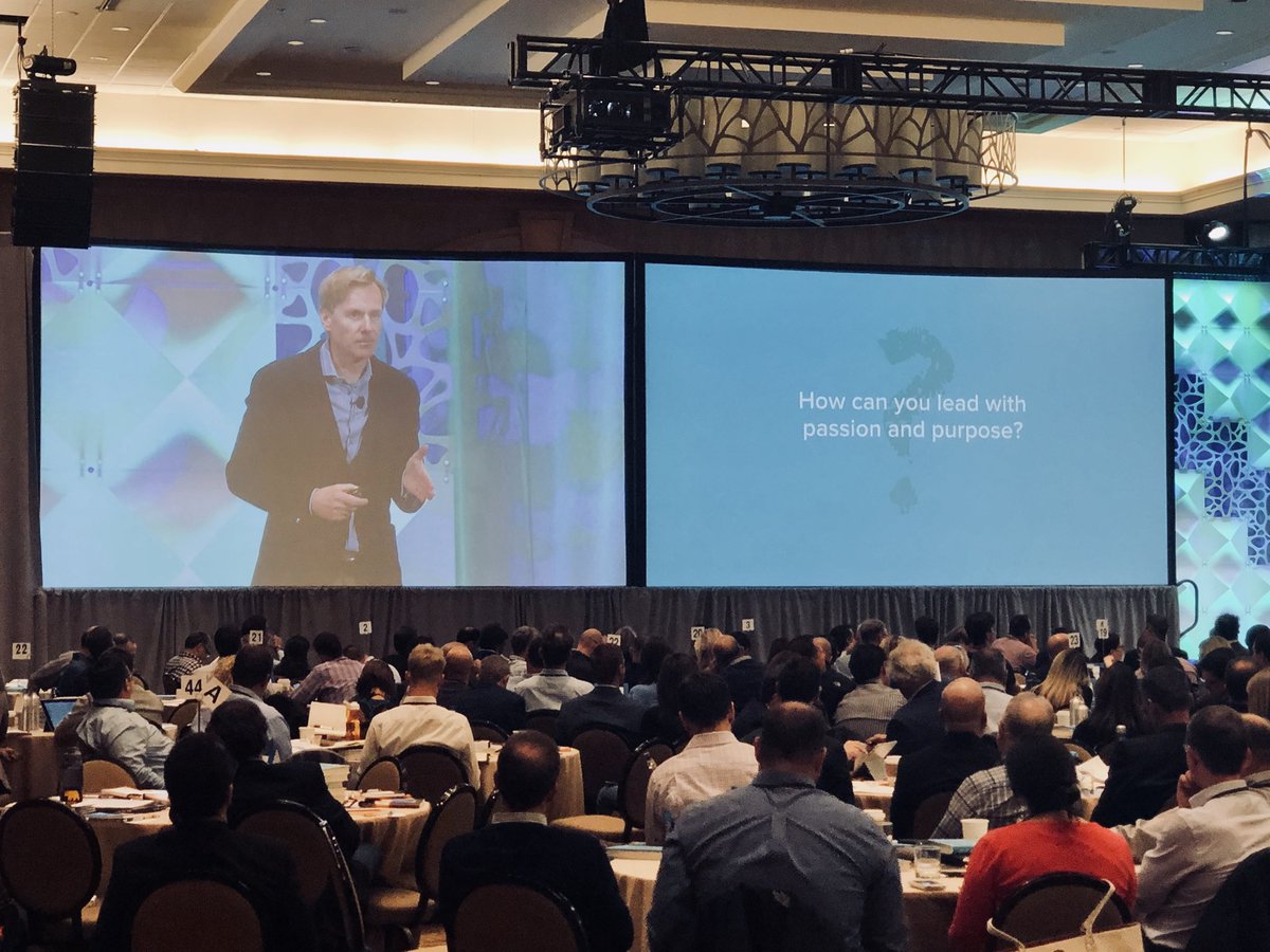 ScalingUp's tweet photo. Passion - doing what you love. Purpose - how you contribute. How can you lead with passion and purpose? @MortenTHansen #scaleup18 #scale2018 https://t.co/NQ4NPUEHG9