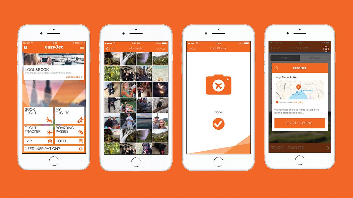 travel_news__'s tweet photo. .@easyJet launches new app feature allowing users to book their dream trip using just a photo
https://t.co/T0xl6B4Ga4
#instagram #lookandbook #visualsearch https://t.co/mYUJoXtq8r
