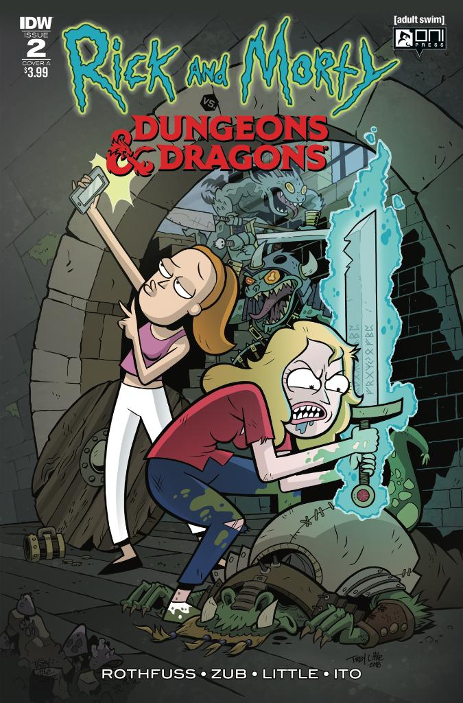 Wizards_DnD's tweet image. Rick and Morty vs. Dungeons &amp;amp; Dragons #2 (of 4) out now!
Authors @PatrickRothfuss and @JimZub, illustrator @meanwhilestudio. 
idwpublishing.com/product-catego…
From @IDWPublishing and @OniPress