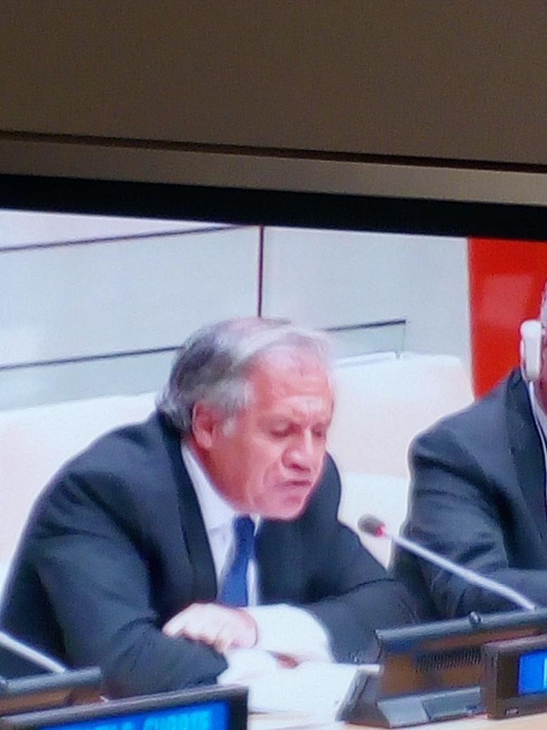 anbcuba's tweet photo. Almagro es un mal nacido en 
#latinoamérica. Ni él, ni la #OEA, ni los que le siguen nos van a arrebatar nuestra alegría y libertad.#CubaEsNuestra #libre y #soberana #SomosCuba https://t.co/rSUmuDrTLd