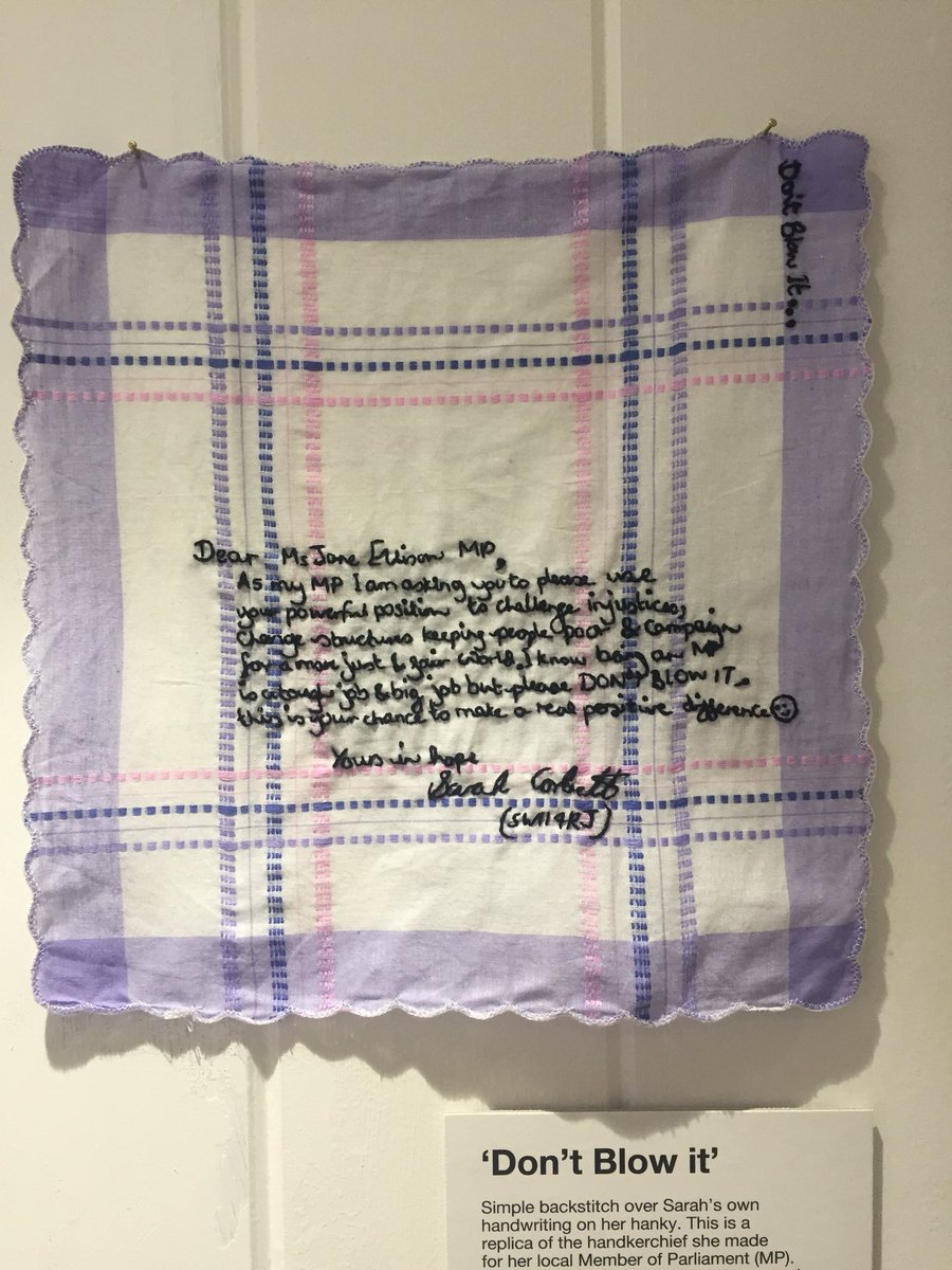 Priyanka_210's tweet photo. Loads of stuff for charity #campaigners to learn from #craftivism - such an interesting way to engage supporters. Great exhibition & panel discussion @LushLifeEN HQ hearing about hand-stitched hankies to MPs & handmade origami birds to change policy👌@Craftivists https://t.co/0zS7PXNKZy