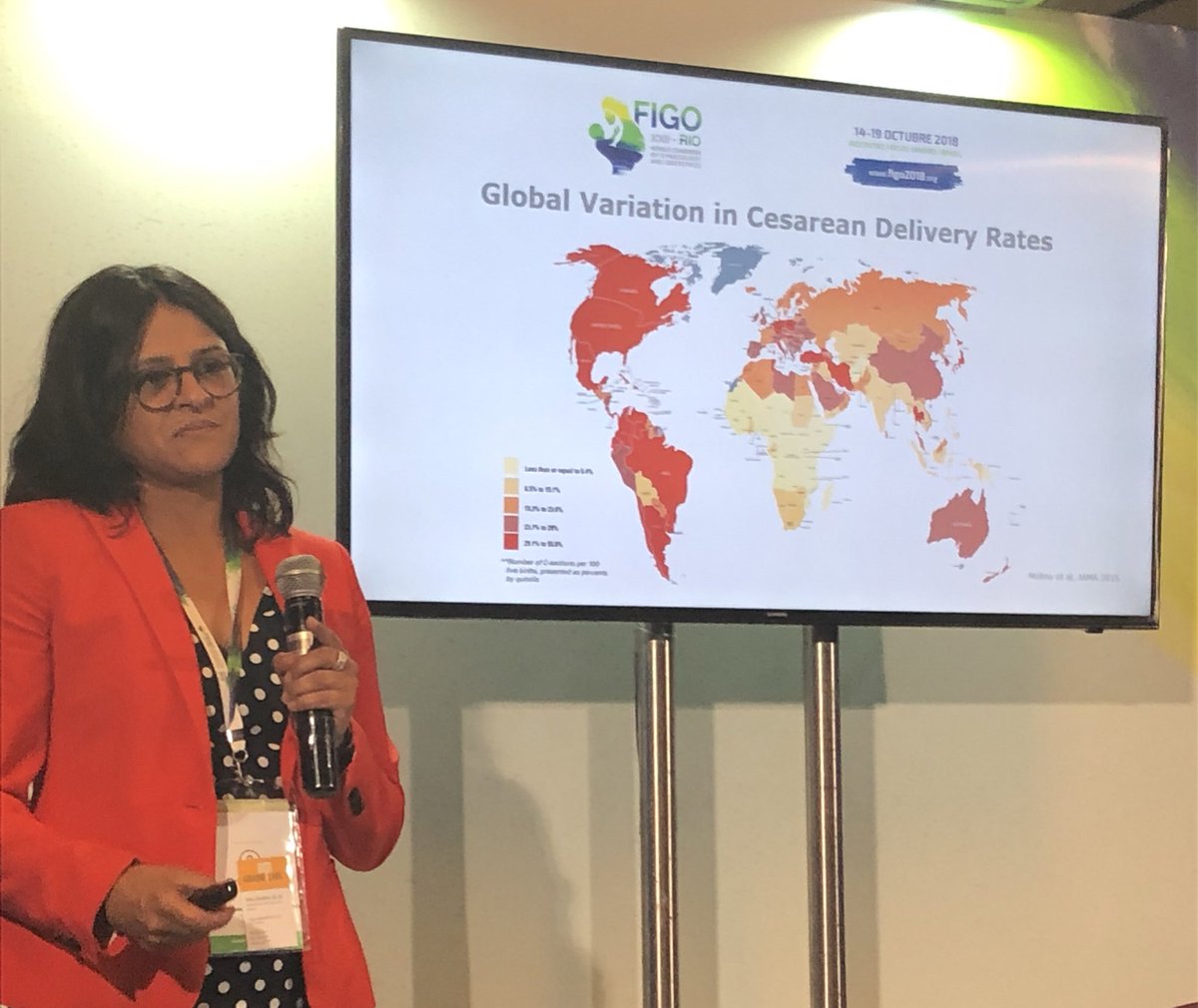neel_shah's tweet photo. There’s that infographic again 😯
Our @drraggarwal explains nuance of underuse AND overuse in the 🌎 and our approach to improving care:
It is possible to preserve clinical judgement, respect women’s preferences & create health system reliability at the same time #FIGO2018 https://t.co/IXVEnQmBf1