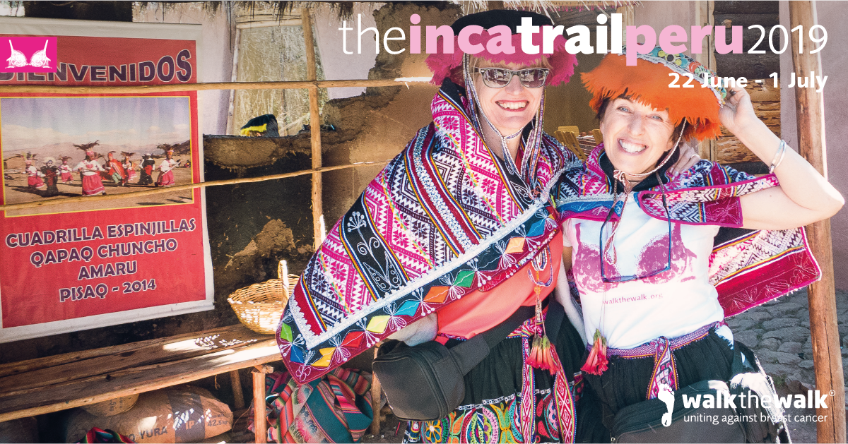 WalktheWalk's tweet photo. Entries must close soon! Don’t miss out on a jam-packed inclusive incredible trek to #MachuPicchu with WTW… explore Cusco and enjoy the 'Inti Raymi' Festival of the Sun all whilst raising money and awareness for vital #breastcancer causes. 
https://t.co/3lEAlfcmC9 https://t.co/a5y4kR0wjL