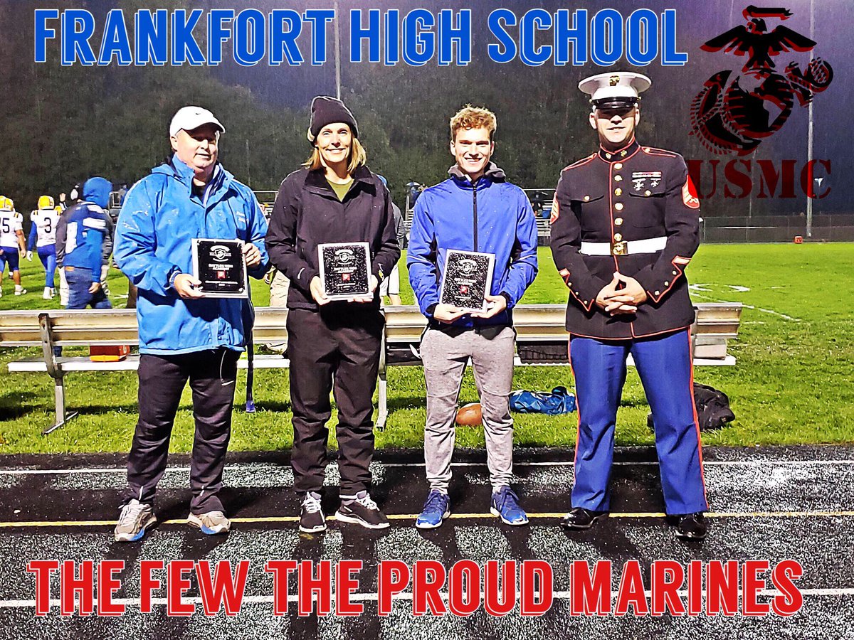 HoosierSpartans's tweet photo. Only 96 across this great Nation were selected for the Semper Fidelis Battles Won Academy. Congrats Isaac Hunter, his mentor, and @hotdogsports @fhs_tennis16 @FHSHotDogs!!!#marines @USMC #hoosiermarines #hoosierspartans #frankforthotdogs #hoosiers @MidwestMarines https://t.co/F11piJBjoE