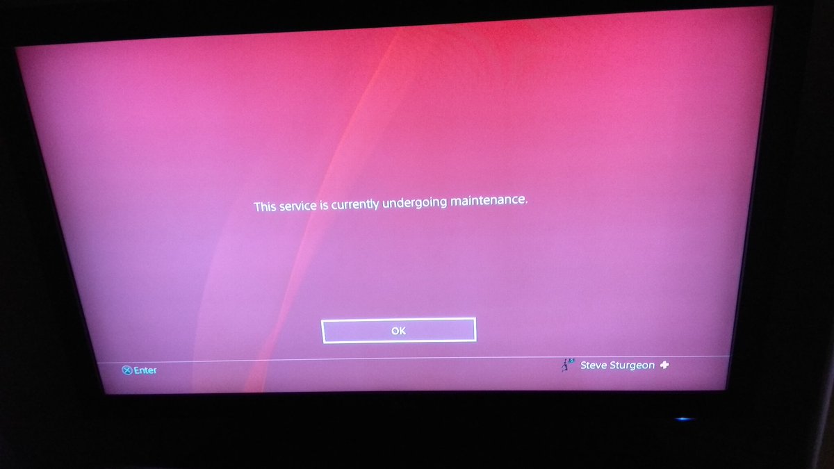 sturgy83's tweet photo. Damn it!! #ps4servers PlayStation is currently undergoing maintenance. Any ideas how long for?
Not cool when blackops 4 is all online ffs! #Blackout #BlackOps4 https://t.co/muEKM9qQWR