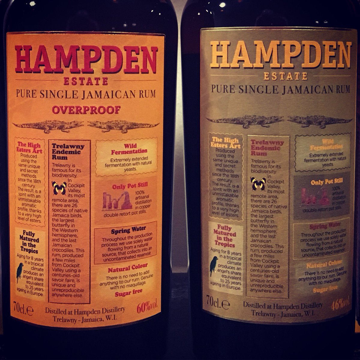 Visit the site now for a brand new twofer! Get while its hot @ rumcorner.dk #hampdenestate #lamaisonandvelier #rumcorner #fiercegators #rumreviews