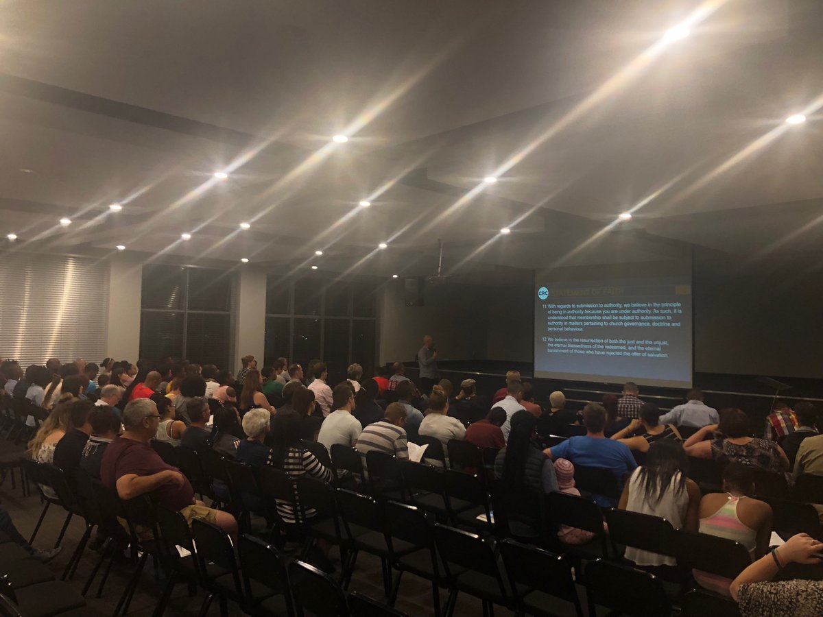 #New member joining the house of God tonight at #CRC Pretoria ⁦@CRCMain⁩