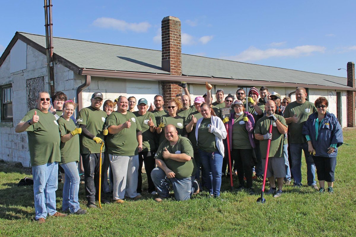 We rise by lifting others! To honor our nation's heroes, we're trading in our signature orange for military green to work together with the Millville Army Air Field Museum now until #VeteransDay. Join us &amp; #CHOOSETOSERVE those who have served us all. ServeVeterans.com