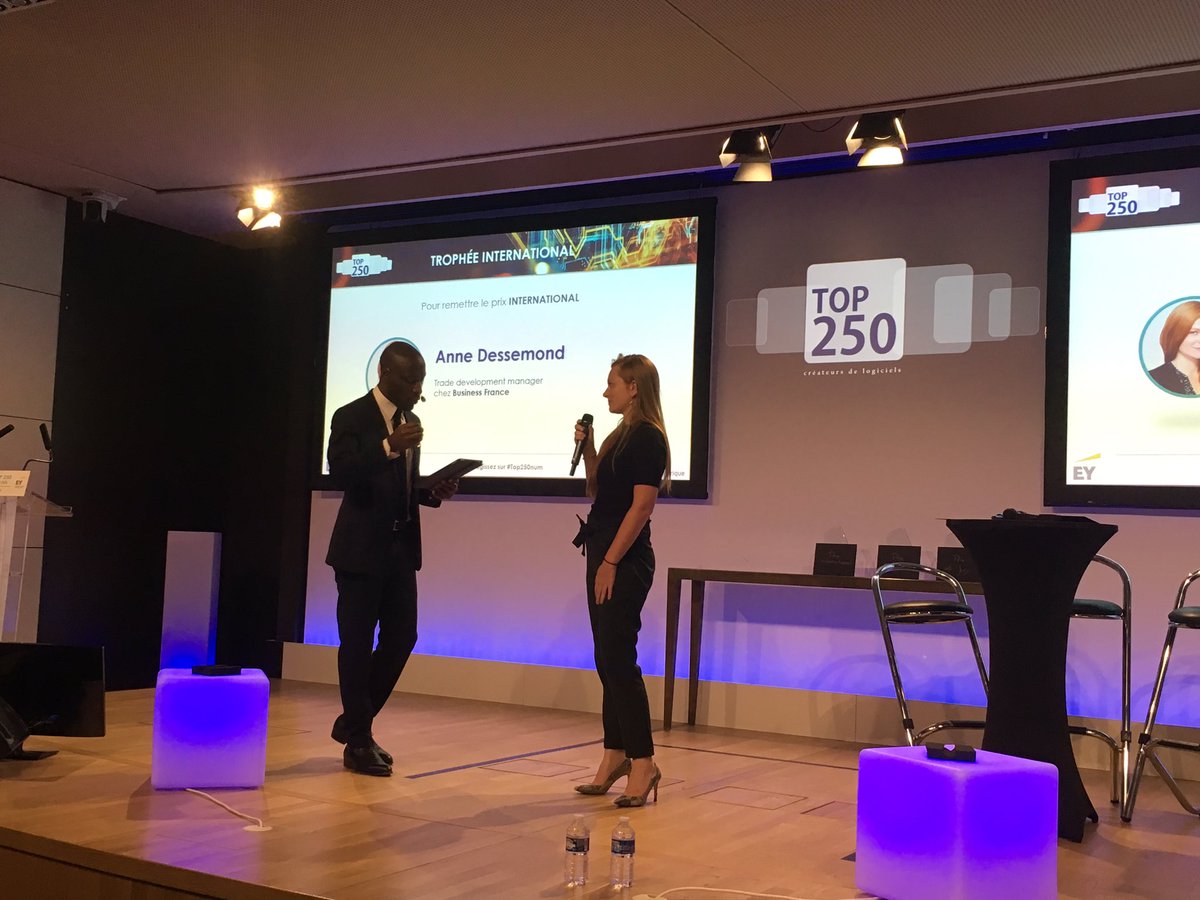 AnneDessemond's tweet photo. Bravo @platformsh lauréat du prix international #top250num @syntecnumerique remis par @BF_TechServices https://t.co/h1uA0sd8Ia
