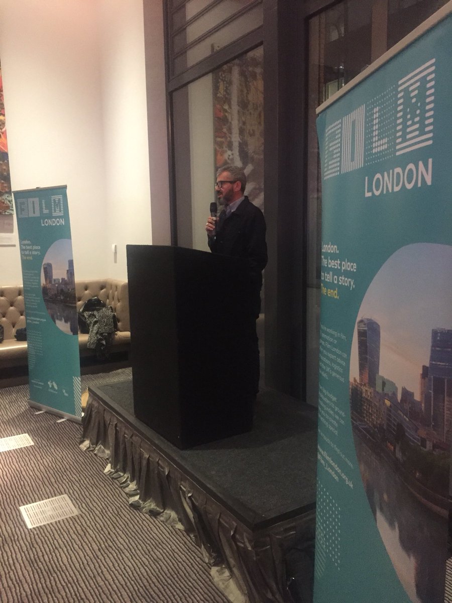PostProdSuper's tweet photo. End of a Great first day at Production Finance Market with Daniel Battsek Chair of @Film_London and @aojwFL_BFC Adrian Wootton. #PFM2018 @Schedule2Ltd https://t.co/ktnAeA6vtD