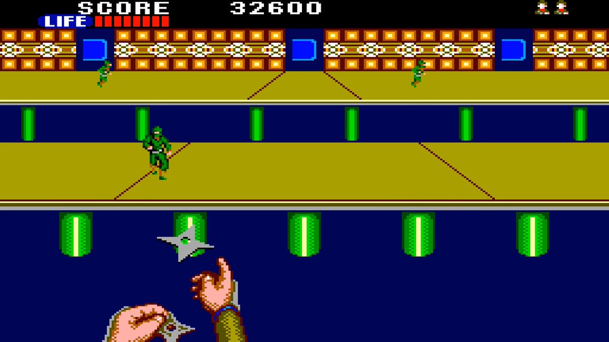 SMSDaily1's tweet photo. Live target practice is the best way to improve I guess 😂😂 Coming up next at #SMSDaily #Shinobi #playthrough... first part will be online tomorrow 🎮🎮 prepare your #throwingninjastars #retrogaming #sega #segamastersystem #playthrough #letsplay #8bit #retro #console #gaming https://t.co/7Npr1PPpLz