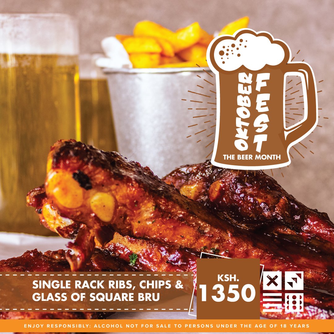 BigSquareKE's tweet photo. If you missed it today, you can catch it every evening of October from 5 pm at any Big Square branch as we celebrate #OctoberFest2018 #WorldFoodDay https://t.co/za68FBFoDt