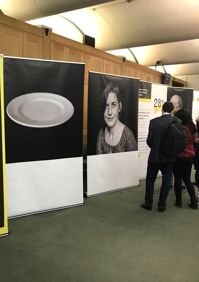 helenhayes_'s tweet photo. Powerful exhibition in Parliament by @EndHunger_UK ‘Behind Closed Doors’ highlighting the shocking growth of food poverty in the UK since 2010. I’m supporting @EmmaLewellBuck Food Insecurity Bill to ensure that food poverty is properly measured by govt so it can be stopped https://t.co/IDHDRtH1gQ