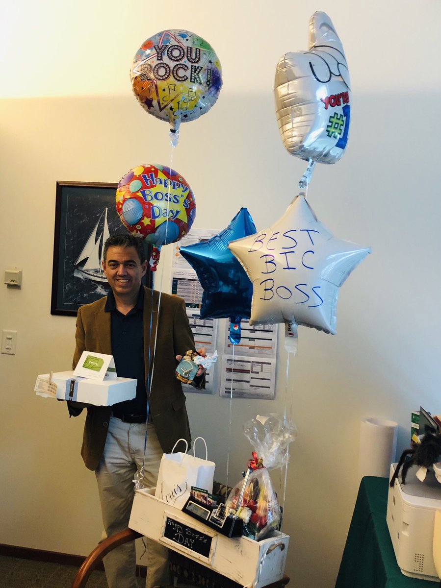 DaymarkRealty's tweet photo. Happy Boss Day to our VP of RE operations and BIC LouisGuillama @wakencagent. Thank you for your leadership, guidance, knowledge and patience w DaymarkRealty. #NationalBossDay https://t.co/lhJCimwmEn