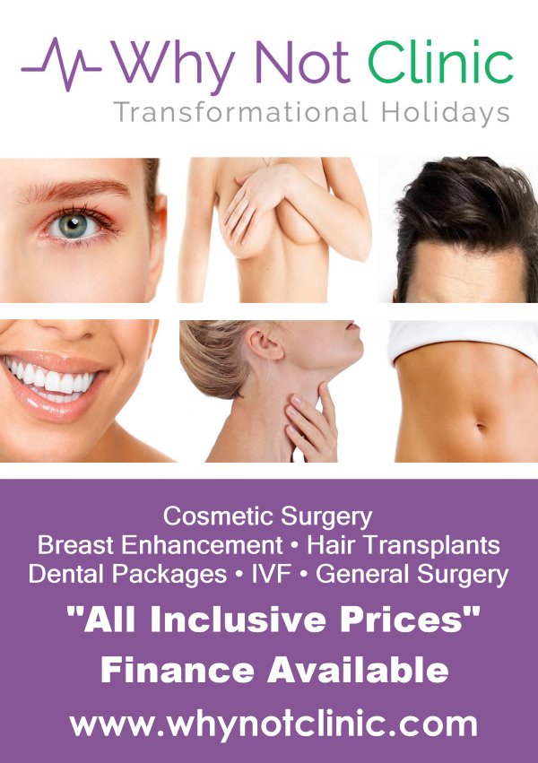 WhyNotClinic's tweet image. Why Not Clinic 
 Breast enhancement - Breast Reduction - Breast uplift -
 Rhinoplasty - Facelifts - Tummy Tuck - Liposuction -
 Eyelid Surgery - Hair Transplants - Cosmetic Dentistry -
 Brazilian Butt - IVF - General Surgery
 Finance Packages available 
whynotclinic.com