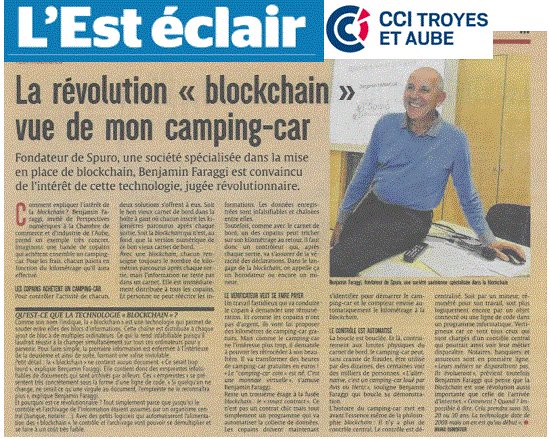 SpuroBlockchain's tweet photo. #EstEclair #Blockchain,#CCITroyes Conférence sur les usages de la blockchain la vidéo de la conférence sera disponible Semaine43 https://t.co/MrTMnF3gjV