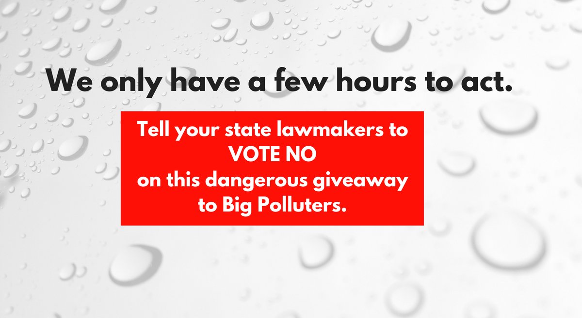 ConservationPA's tweet photo. Pennsylvania has some of the most polluted waterways in the entire country because politicians refuse to rein in Big Polluters. Don't let them wreak more damage. Tell your state senator to vote NO on #HB2154. >> https://t.co/GshJSDL1lS https://t.co/3crCijWFay