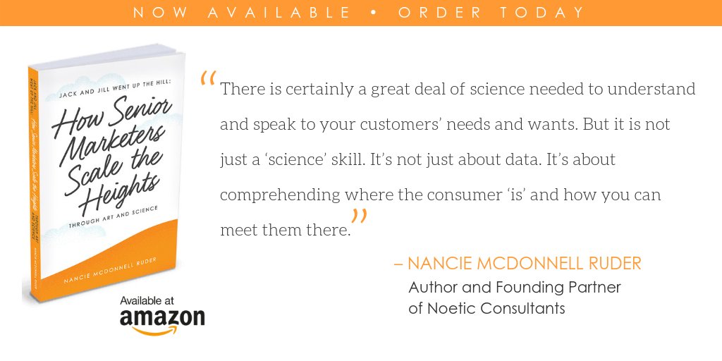 Noetic Consultants (@noeticconsults) on Twitter photo Ready to learn from 50+ CMOs and their thoughts on what it takes to scale the heights of today's marketing landscape? <a href="/nancieruder/">Nancie McDonnell Ruder</a>'s latest book is now available for order on Amazon! ow.ly/EpVJ30mfeci Ready to learn from 50+ CMOs and their thoughts on what it takes to scale the heights of today's marketing landscape? <a href="/nancieruder/">Nancie McDonnell Ruder</a>'s latest book is now available for order on Amazon! ow.ly/EpVJ30mfeci
