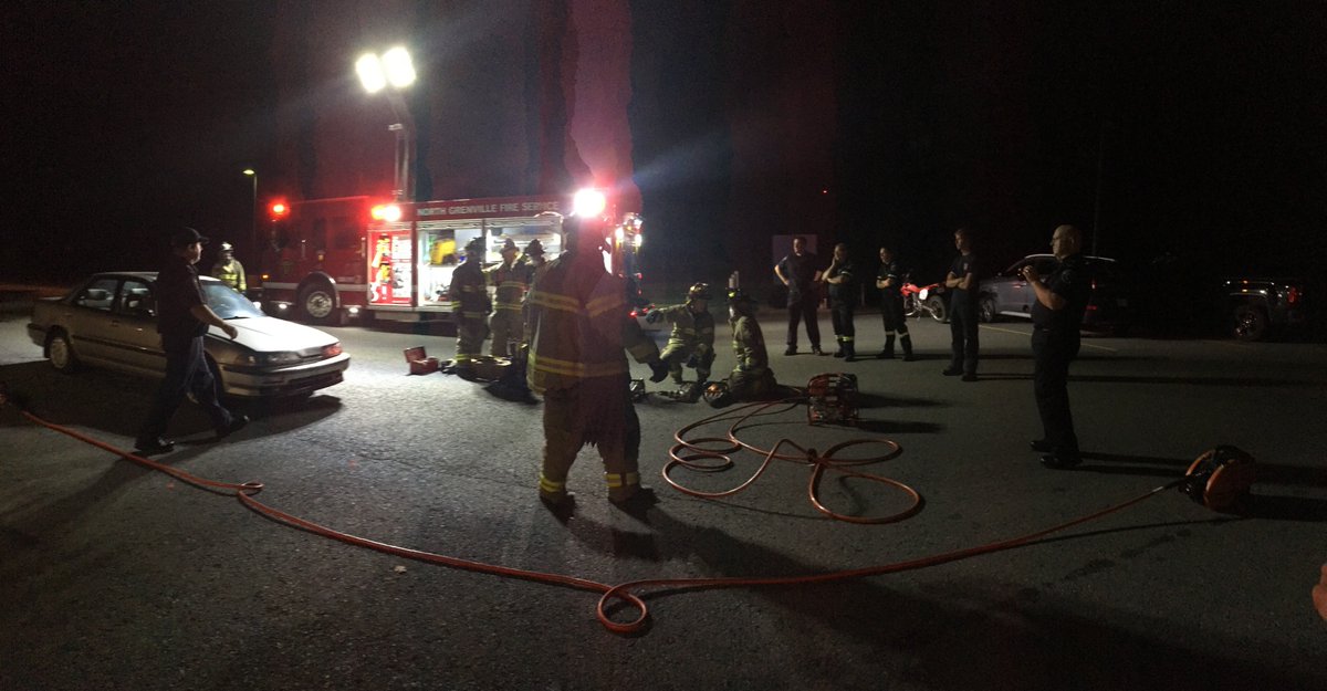 NG_FireService's tweet photo. A few photos from the Open House and Live Auto-Extrication Demonstration last Tuesday Night. #firepreventionweek2018 #NorthGrenville https://t.co/9jIdAbx7Cf