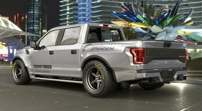 Пикап Rocket Bunny Ford F-150 Raptor в своем новом JDM-обличии