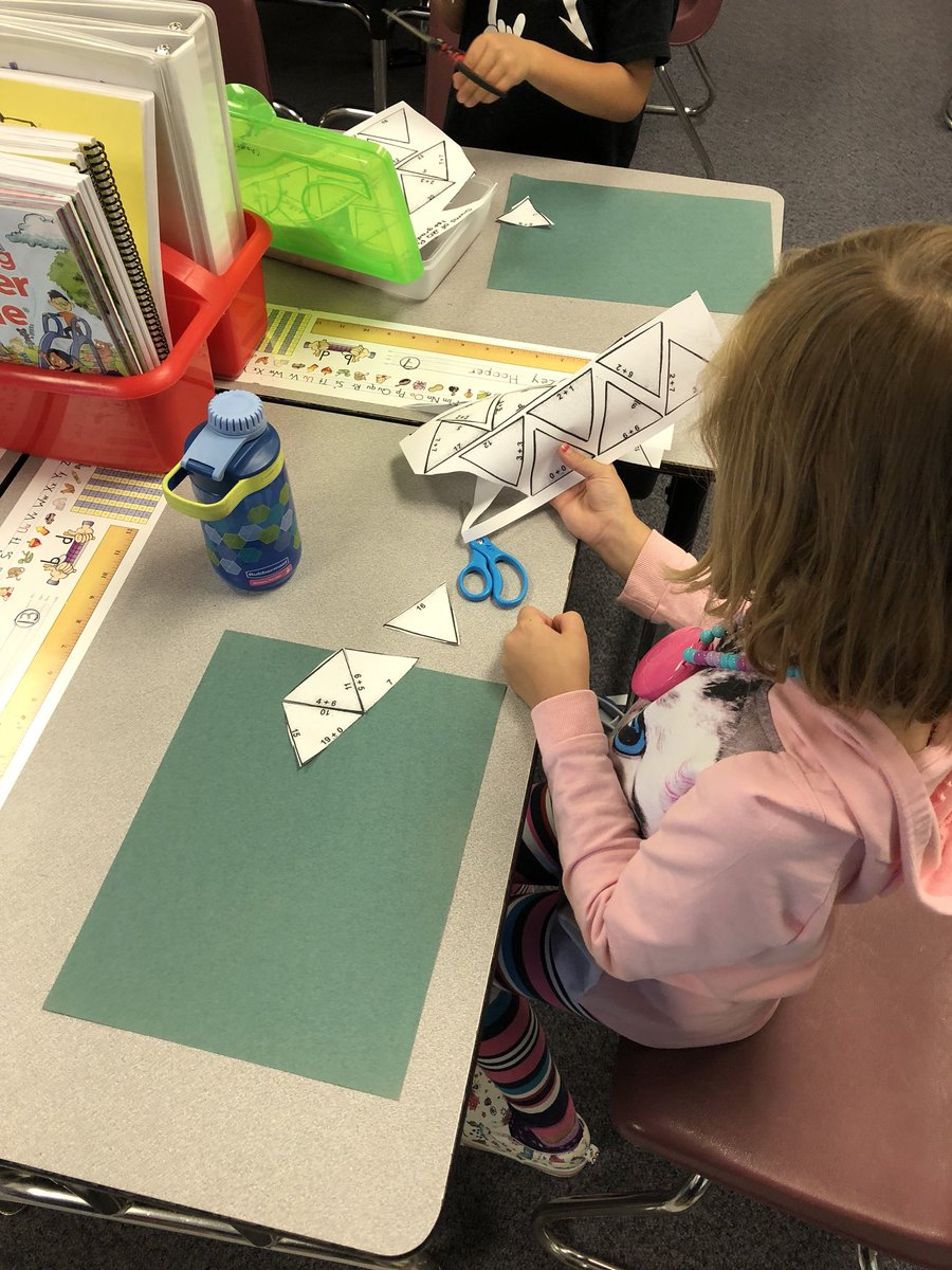 bearyfirstgrade's tweet photo. Pure joy watching the productive struggle my bear cubs are having solving these amazing math puzzles from my friend @KristiUhrich I just heard βguys we must be so smart! We got out of that roadblock! #iamshaffer #teamwork @ShafferPioneers @jbrasherfc https://t.co/2akacJ8m7a