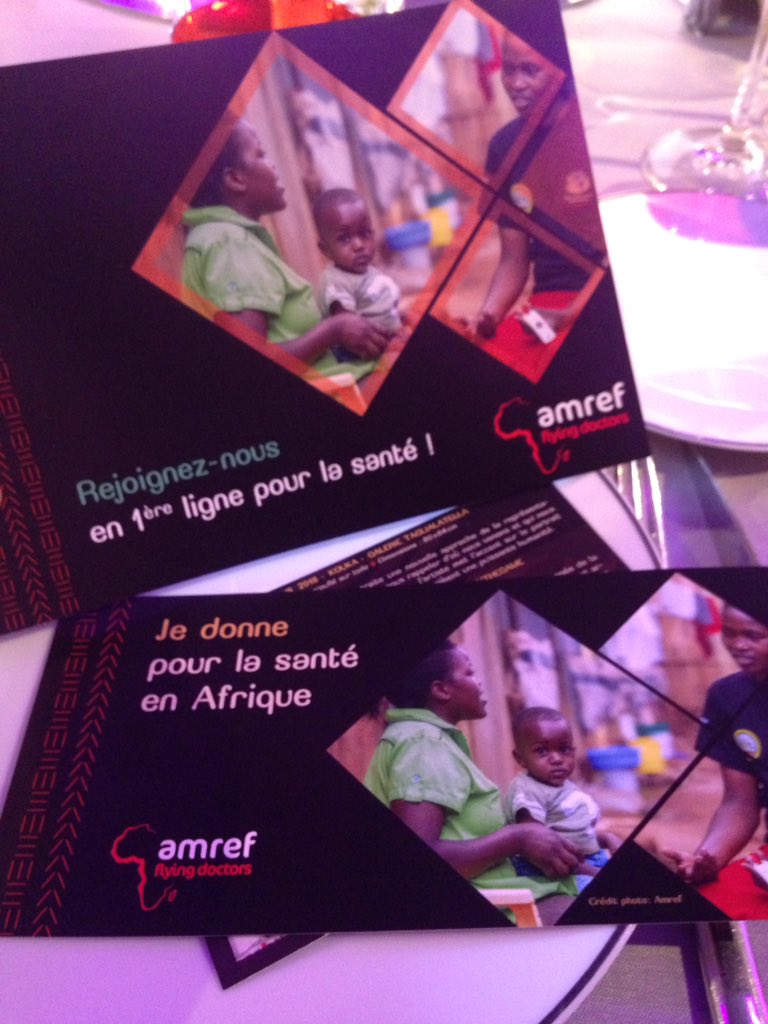 Présente au gala de l'<a href="/AMREFFRANCE/">Amref Health Africa (France)</a> ! Bravo pour l'action menée en Afrique : votre  volonté de former les professionnel.le.s du terrain est un exemple ! #amrefgala2018 #en1ereligne cc @Anesf_FR