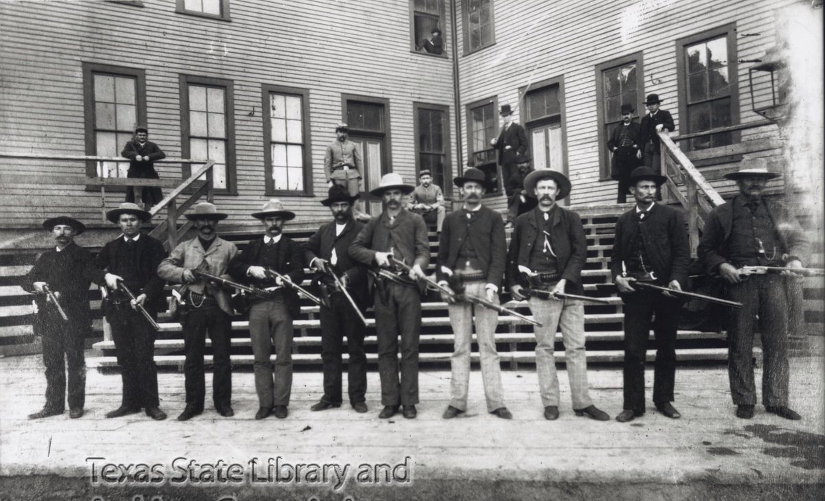 TracesofTexas's tweet photo. Texas Rangers in Cotulla, Texas, 1897.

 @TheHistoryofTX @TxHistComm @tslac #texashistory @texasmonthly @TxBkRds @BullockMuseum @TexasTribune @txstandard @TexasHighways  @txglo #Texas @txhcm #texasrangers #texasranger #cotullatexas #cotulla #cotullatx https://t.co/5QrPTceuKA