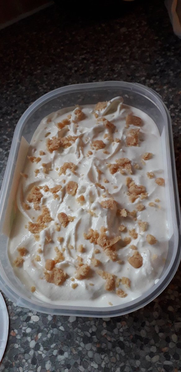 Beece11's tweet photo. Found a @scotslarder recipe for my two favourite things combined! 
Thank you for the recipe! 😍
#scottish #tablet #icecream #allforme #lovebeingscottish #scotslarder https://t.co/FkDXMIZpov