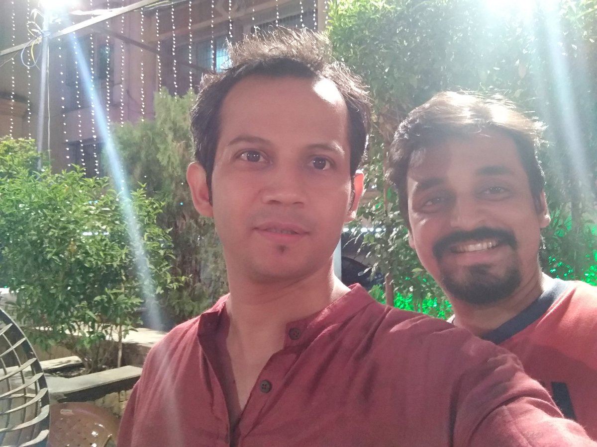 7th day of Garba... Red it is...💃