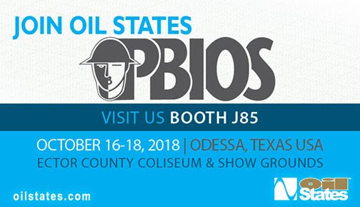 OilStatesInd's tweet image. We are having a great time at #PBIOS this week in Odessa.  Stop by booth J-85 and visit meet our team!