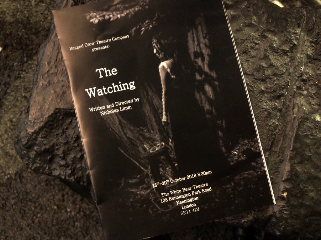 MarkLudmon's tweet photo. At @WhiteBearTheatr to see Nicholas Limm’s new play The Watching. https://t.co/hgyXSPRVQD
