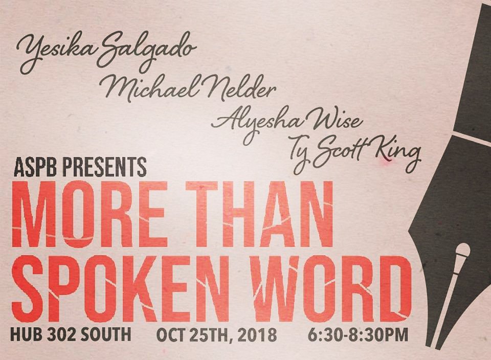 mstyscott's tweet image. Looking forward to my 1st time not only on the campus of @ucriversideofficial but my 1st time on a stage there! It'll be a great night featuring myself &amp;amp; 3 other incredible poets!  

If you're a student, your R' card is your ticket to get in.

#poetryevent
#spokenwordevent