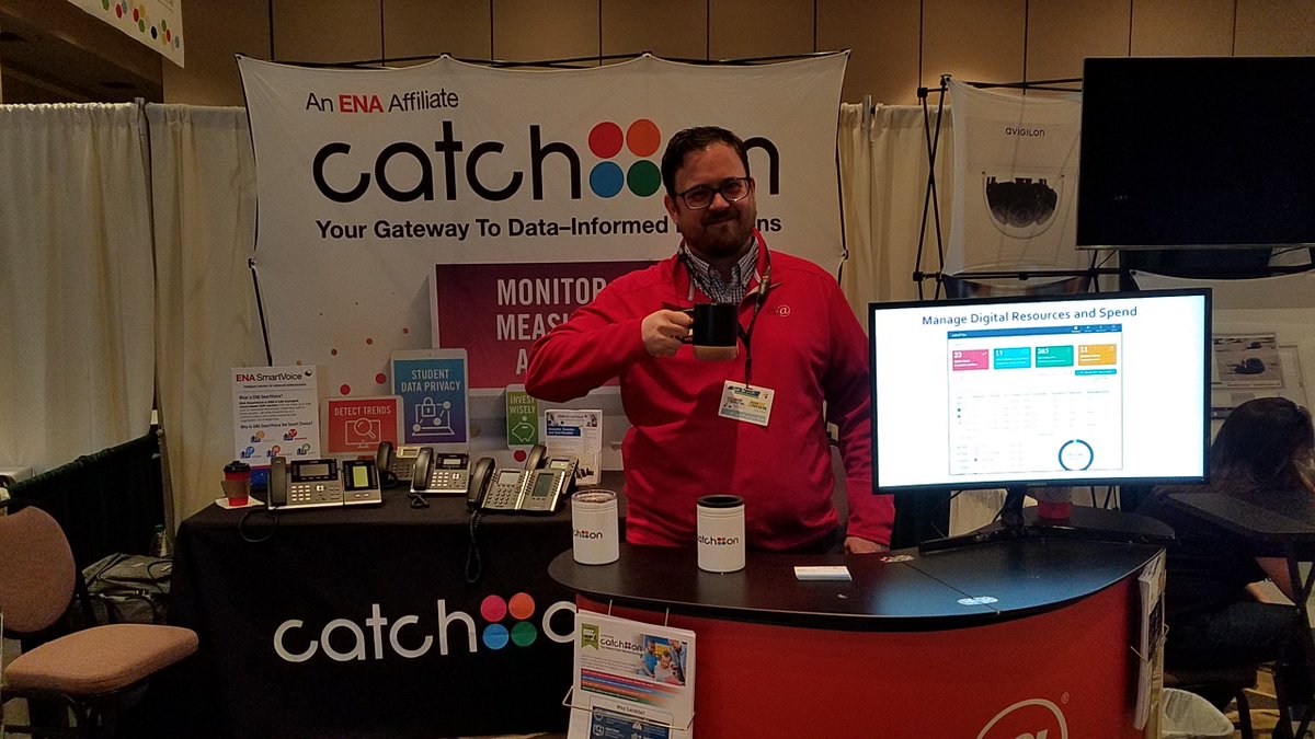 NashAmandaL's tweet photo. Who else is at the @MOREbyMOREnet Conference? Come see @ENAconnects and @getcatchon at booth 80 and get a cool mug! https://t.co/oCjUfRa4pv