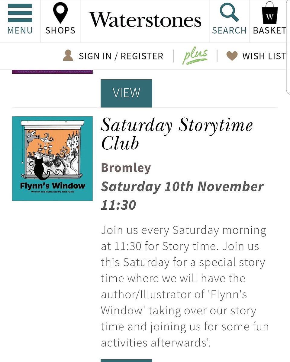 OldKCPublishing's tweet photo. Our author @Yelizy82 will be reading her new book Flynn's window at @WaterstonesOrp on the 3rd Nov and at @bromleybooks on the 10th Nov. Come on down for a reading of the book, fun activities and signing of any books purchased.
#waterstones #ChildrensBooks https://t.co/fGQt3IkrTA
