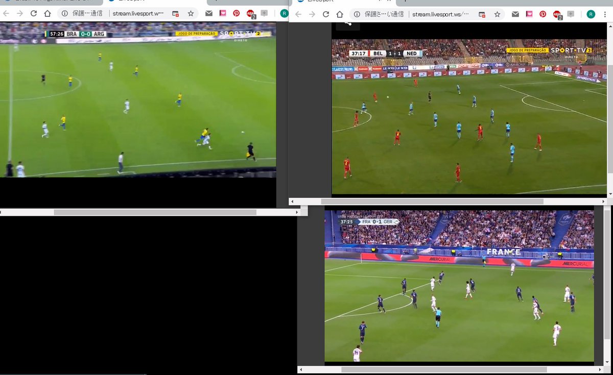 サッカー親善試合