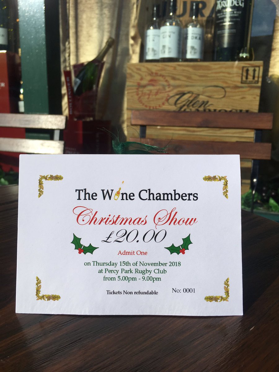 Christmas wine tasting at #Percy park rugby club