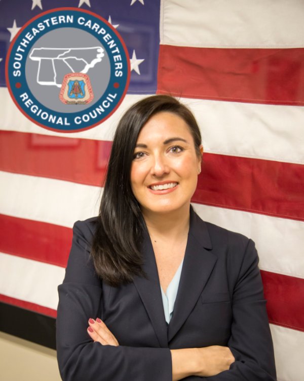 JBforSenate's tweet photo. Honored to be endorsed by the Southeastern Carpenters Regional Council of the United Brotherhood of Carpenters and Joiners. I stand with working folks. #JBForSenate https://t.co/CImxpv0vQv