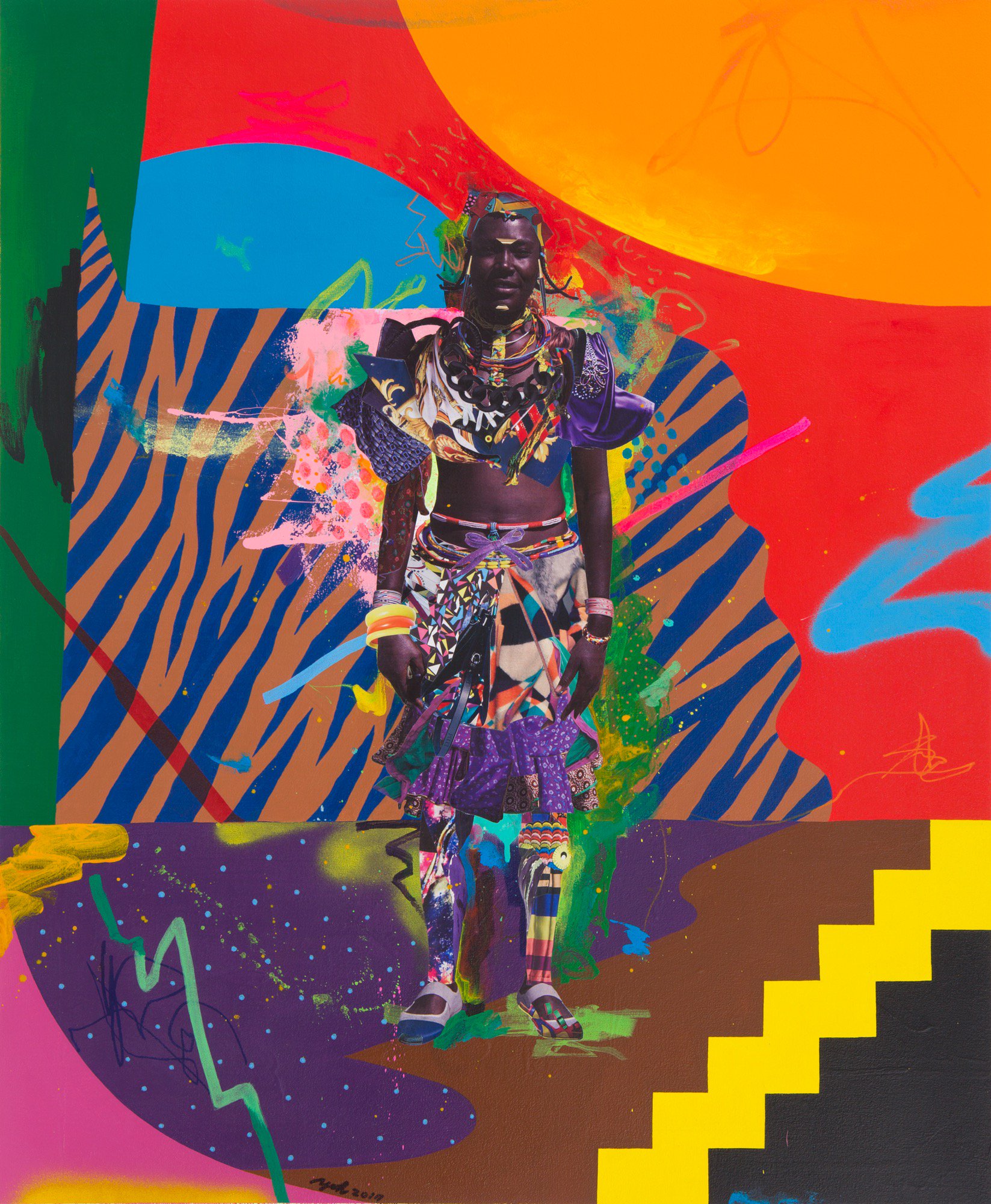 長尾 洋 絵画 yoh Nagao アート 美術品 Yoh Nagao/長尾 洋 南伊勢町150メートルの壁画 على X