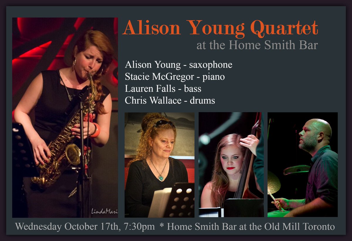 Wednesday evening at the Home Smith Bar! Playing with the great <a href="/ChrisHWallace/">Chris Wallace</a> , Lauren Falls, and Stacie McGregor. See you there!!