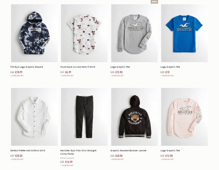 hollister 40 off sale