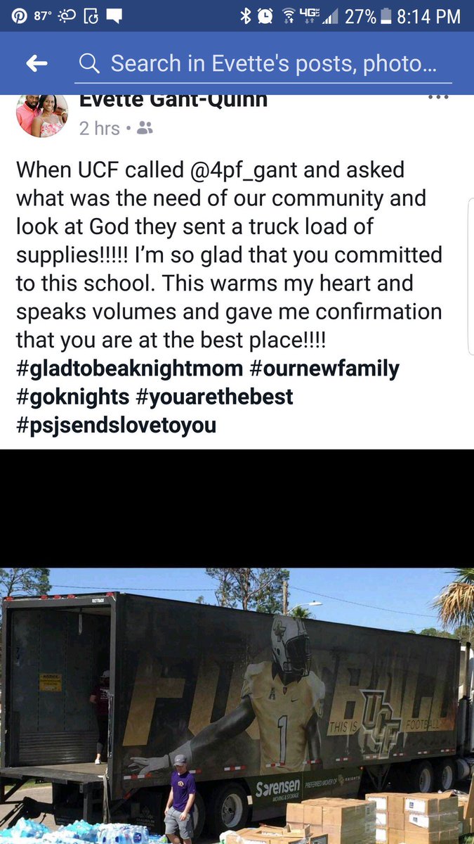 Pat6498's tweet photo. I am a Gator through and through, what UCF Football did for my Cusion who is committed to them speaks volume and earn SO MUCH respect from me✊🏾💯 https://t.co/Jky8qu9kQw