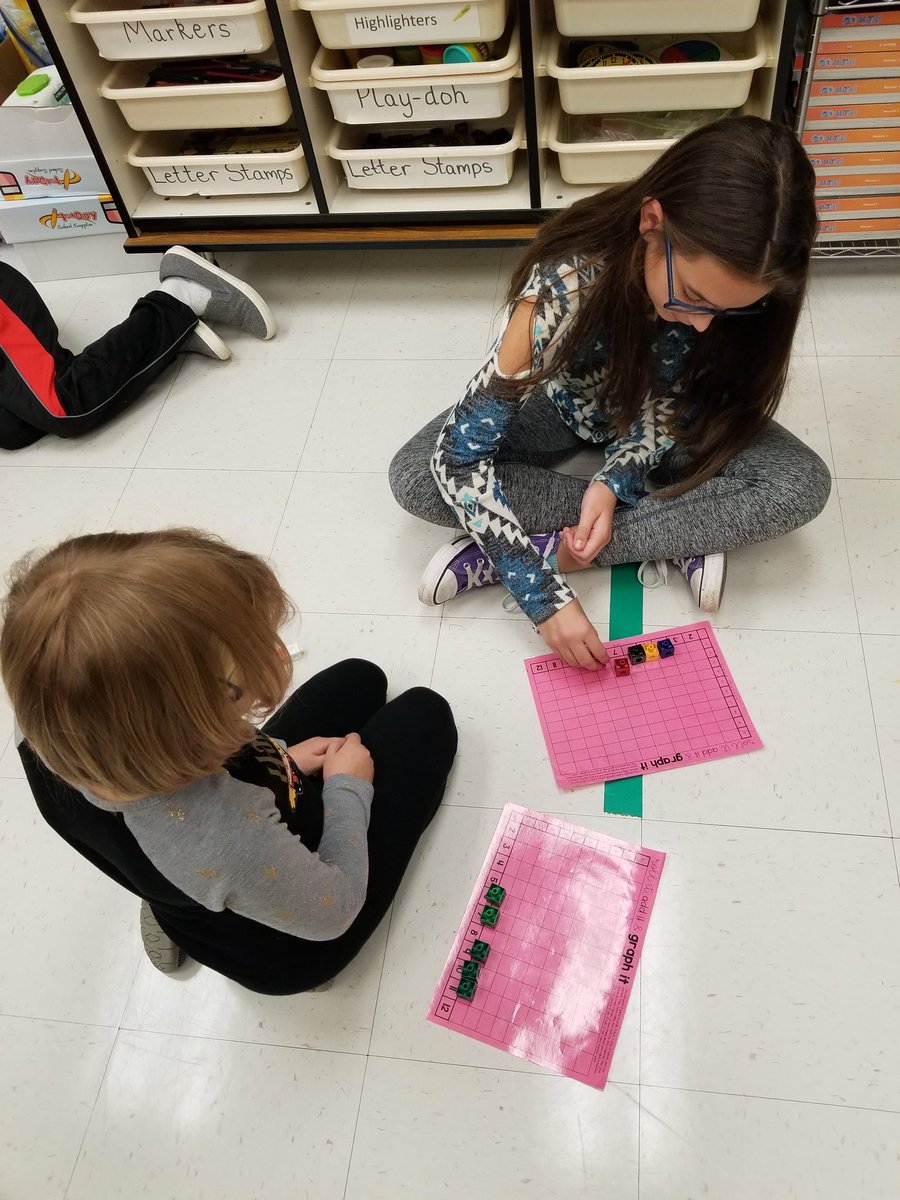 Helping our second grade learning buddies strengthen basic number sense through fun games
