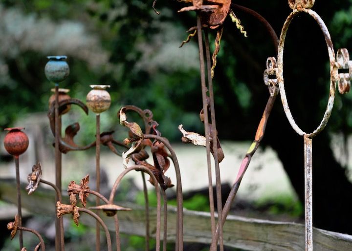 We are now actively looking for stockists/retailers for our beautiful range of hand-crafted rusted iron floral plant supports and garden ornaments. Please call 07787 656037 #gardens #gardening #gardenornaments #gardendesign