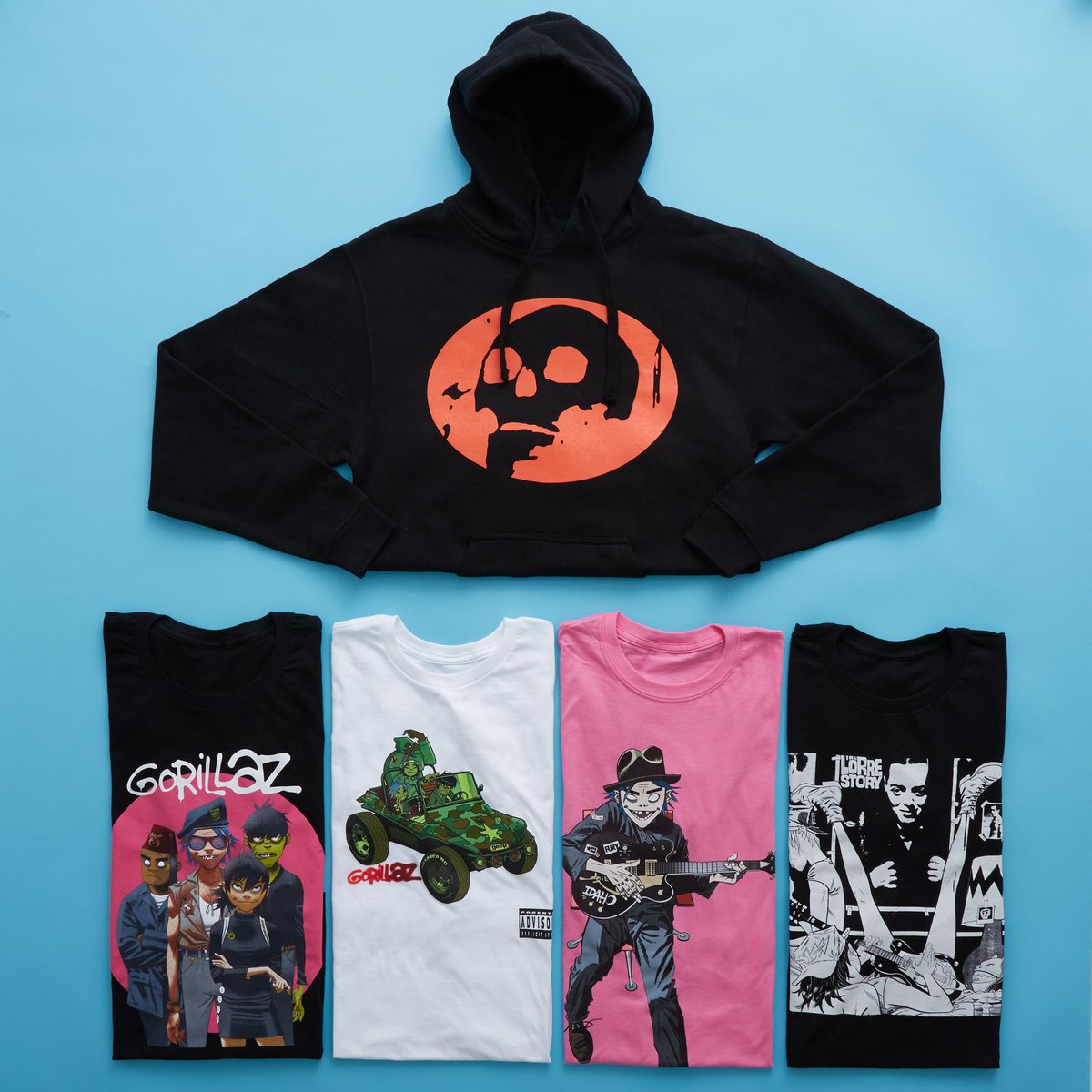 hot topic gorillaz