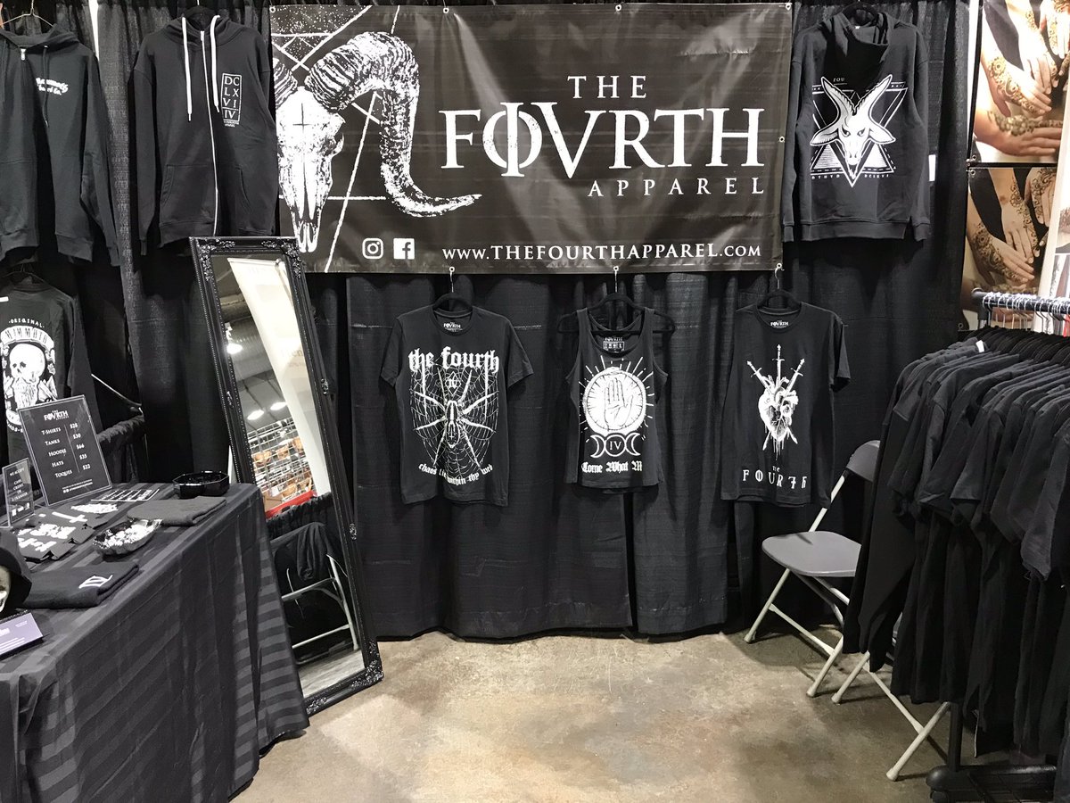 We had an amazing time at the Calgary Tattoo &amp; Arts Festival last weekend. Thanks to everyone that stopped by the booth! 🤘🏻

#calgarytattooshow #yyc #thefourthapparel
