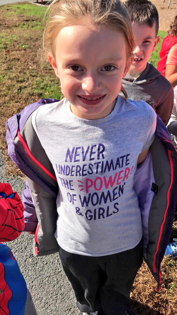 This little girl’s shirt says it all!💪🏻💥 #TuesdayThoughts #girlpower #sheisfierce #raisestrongwomen #empower #wearethefuture
