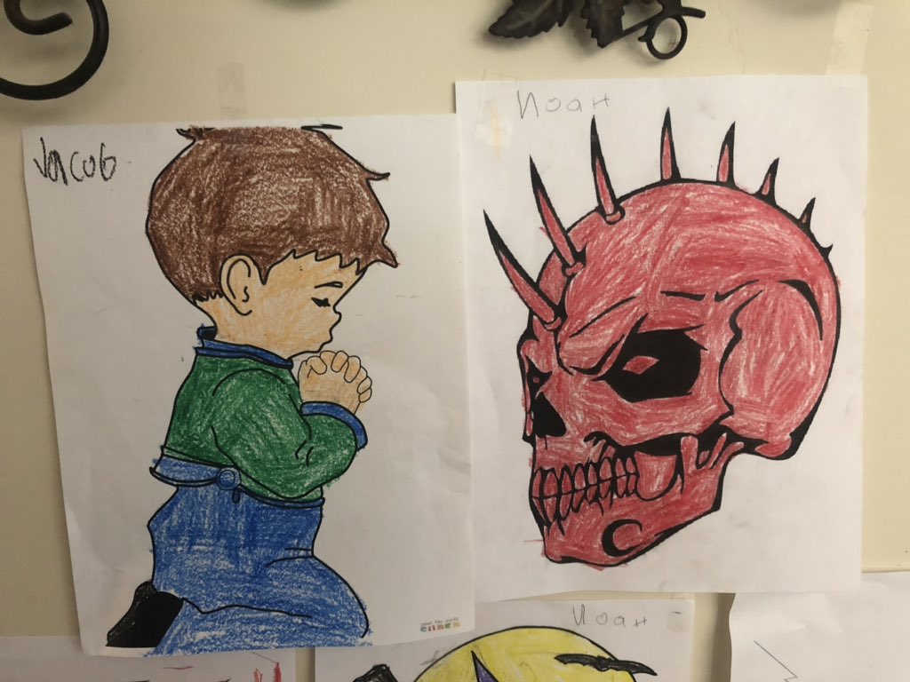 Ashley Force Hood on Twitter: “This photo of my kids artwork perfectly