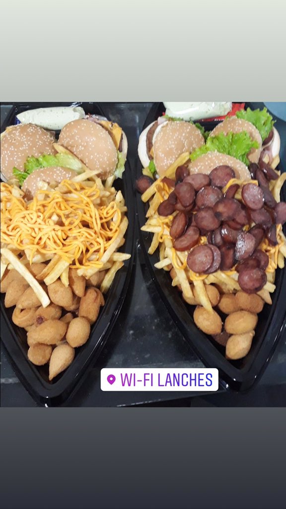 JvSucessada77's tweet photo. Vem pra melhor da Região Oceânica 😍🍟🍔 

#WIFILANCHES https://t.co/Y8ahZcI7J8
