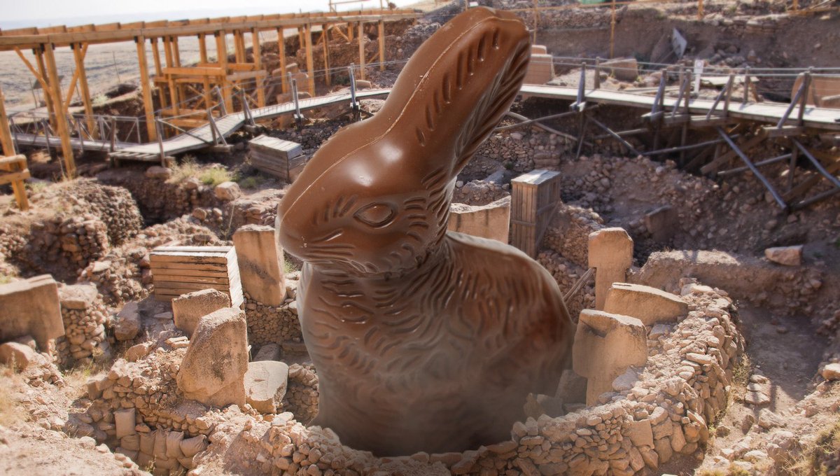 TheBabylonBee's tweet photo. Archaeologists Unearth Giant Chocolate Bunny In Ruins Of Ancient Babylon
https://t.co/szHIvnHJfD https://t.co/tAO0jadnsp