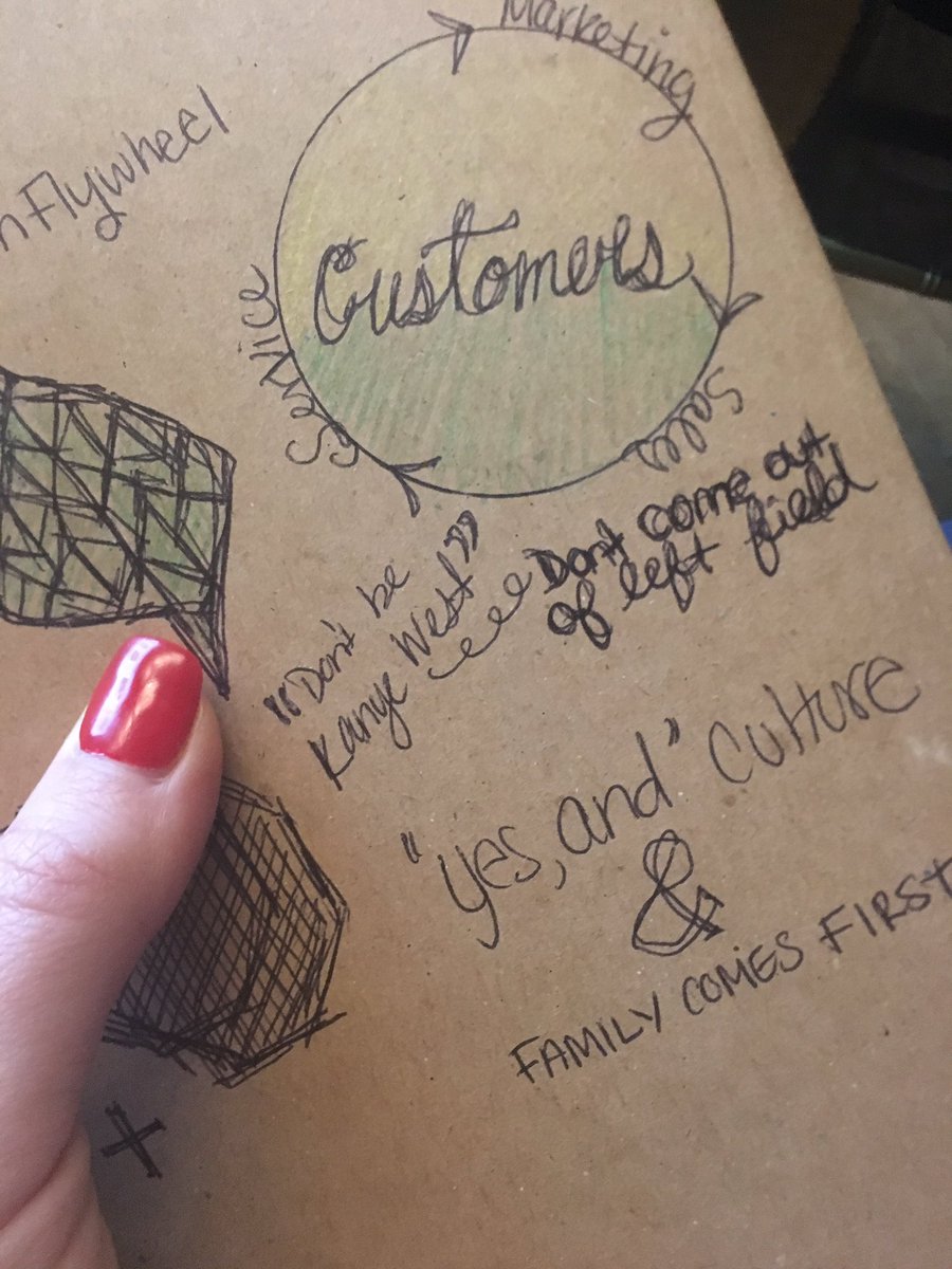 angieodowd's tweet photo. Quote of the day “don’t be Kanye West” .... don’t come out of left field and surprise your clients!! @MilahJones #SproutPartnerSummit https://t.co/nfwHHIOBBK